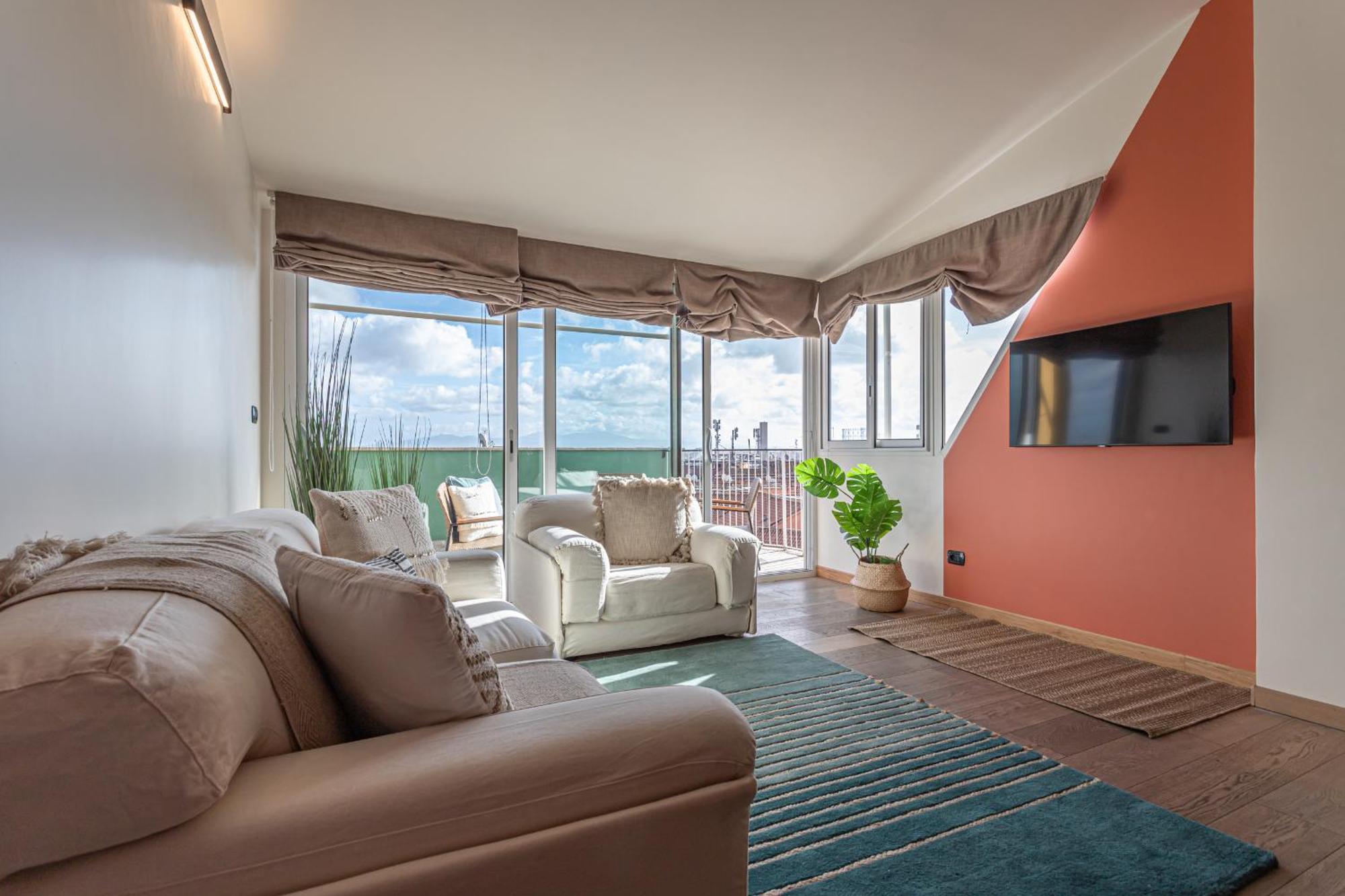 Viola Penthouse With Rome Panoramic View Lägenhet Exteriör bild